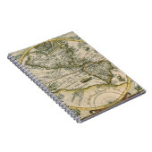 1596年アメリカ図、新大陸 ノートブック (右側)