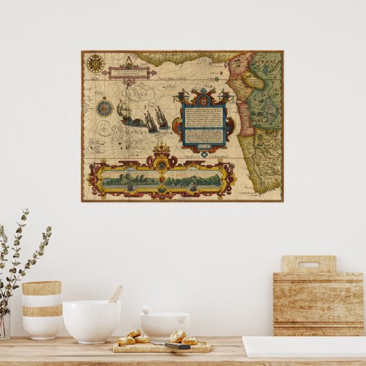 1596 – 南西アフリカ ポスター (キッチン)