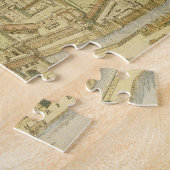 1597年になされる調査からのロンドン塔、 ジグソーパズル (側面)