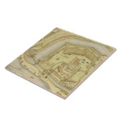 1597年になされる調査からのロンドン塔、 タイル (側面)