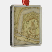 1597年になされる調査からのロンドン塔、 メタルオーナメント (右)