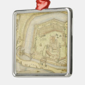 1597年になされる調査からのロンドン塔、 メタルオーナメント (左)