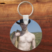 15974-RAカウボーイ キーホルダー (正面)