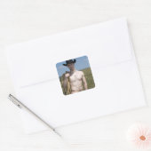 15974-RAカウボーイ スクエアシール (封筒)