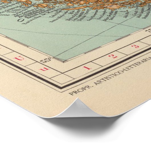 159 Argentina and Chile ポスター (角)