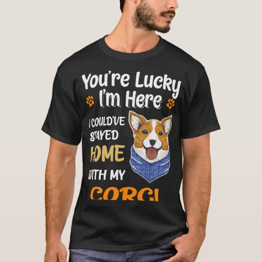 15 あなたはラッキー Tシャツ (正面)