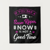 15.もし今の縫い目の波紋は良い時間ではない タペストリー (正面)