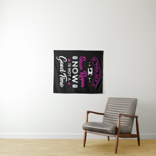 15.もし今の縫い目の波紋は良い時間ではない タペストリー (インサイチュ(横))