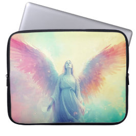 15" エレクトロニクス バッグの天使 ラップトップスリーブ
