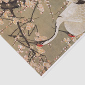 15.梅花群鶴図,若冲梅と鶴（若冲） 薄葉紙 (詳細)