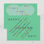 15.05.1パパカード。リアム ポストカード (正面/裏面)