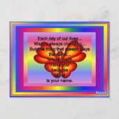 15.05.1.mom.葉書.BUTTERFLY.matthew ポストカード (裏面)