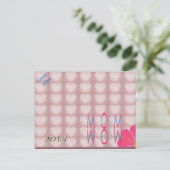 15.05.1.mom.POSTAGES.BUTTERFLY.alexこれを使用 ポストカード (スタンド正面)