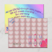 15.05.1.mom.POSTAGES.BUTTERFLY.alexこれを使用 ポストカード (正面/裏面)