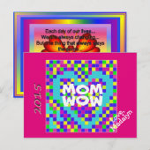 15.05.1.mom.POSTAGES.BUTTERFLY.madalyn ポストカード (正面/裏面)