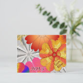 15.05.1.mom.POSTAGES.BUTTERFLY.riley ポストカード (スタンド正面)