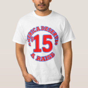 15 1時間の最低賃金 Tシャツ