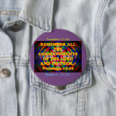 15:39の聖書の聖句。 缶バッジ (インサイチュ)