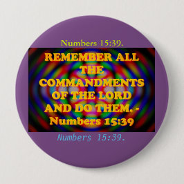 15:39の聖書の聖句。 缶バッジ