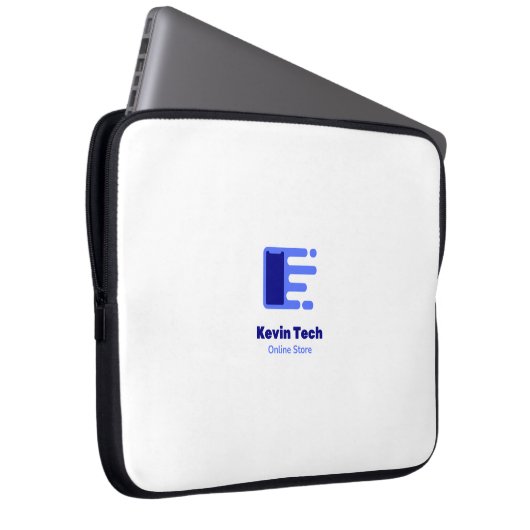 15-Inch Laptop Sleeve – Custom Protective Case wit ラップトップスリーブ (正面右)