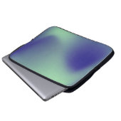 15-Inch Laptop Sleeve – Floral & Gradient Grain  ラップトップスリーブ (正面下部)