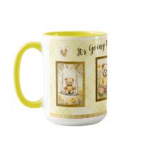 15 ozかわいいテディベアイエローデー素晴らしおもしろいハッピー