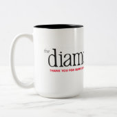 15 ozコーヒーマグ ツートーンマグカップ (左)