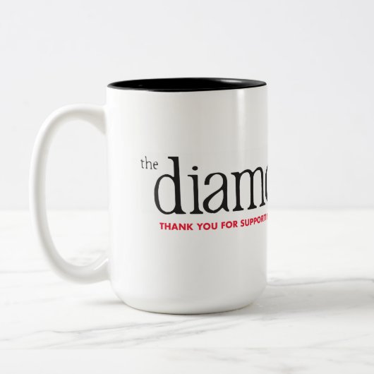 15 ozコーヒーマグ ツートーンマグカップ (左)