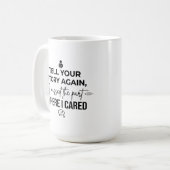 15 oz クラシックマグ Where's My Brain コーヒーマグカップ (正面左)