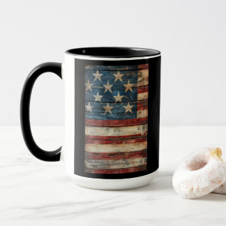 15 OZ 愛国的なデザインのコーヒーマグ マグカップ