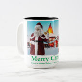 15 oz 2トーンマグ。キャッツ・ミスター ツートーンマグカップ (正面左)