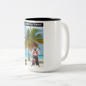 15 oz 2トーンマグ。ハッピーバースデーマテイ！ルーン ツートーンマグカップ (正面右)