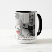 15 oz 2トーンマグ。ハッピーバースデー.アルパカ マグカップ (正面右)