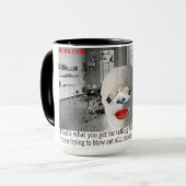 15 oz 2トーンマグ。ハッピーバースデー.アルパカ マグカップ (正面左)