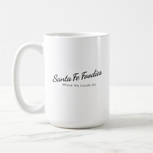15 oz Coffee Mug with Logo コーヒーマグカップ (左)