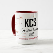 15 oz KCSエグゼクティブサミット2025 Mug マグカップ (正面左)