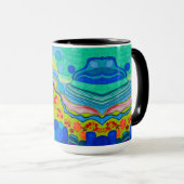 15 oz MUG "アメリカ美しい マグカップ (正面右)