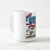 15 oz Mug:2022-23年の生き延び冬は辛うじて コーヒーマグカップ (正面左)