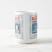 15 oz Mug - GOATホームスクーリングPodcast! コーヒーマグカップ (中央)