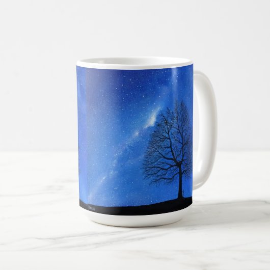 15 oz Mug - "The Heavens Declare" コーヒーマグカップ (正面右)