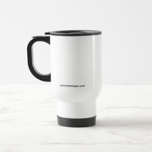 15 oz travel mug White トラベルマグ (左)