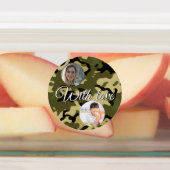 15-set Photo Camouflage Green, Brown, Tan & Black ラベル (貼付)