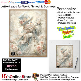 15 Victorian Vintage Elegant Charming Classic  レターヘッド