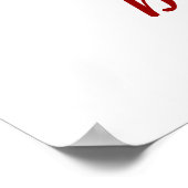 15"x15"カンバパーソナライズされたス ポスター (角)