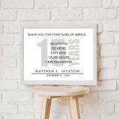 15 Years Retirement or Employee Appreciation Gift ポスター