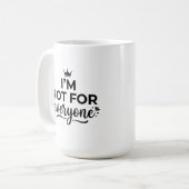 15oz コーヒー好きのためのクラシックマグ コーヒーマグカップ (正面左)