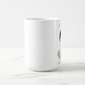15oz Angus "No Thoughts, Head Empty" Coffee Mug コーヒーマグカップ (中央)