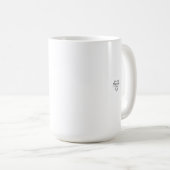 15oz Angus "No Thoughts, Head Empty" Coffee Mug コーヒーマグカップ (正面右)