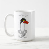 15oz Angus "No Thoughts, Head Empty" Coffee Mug コーヒーマグカップ (左)