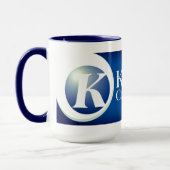 15oz korban blue mug マグカップ (左)